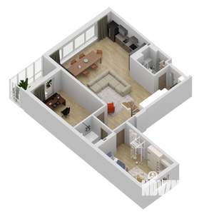 3-к квартира, вторичка, 182м2, 26/27 этаж