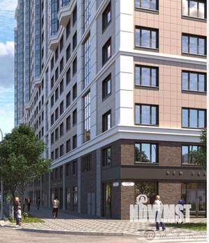 2-к квартира, строящийся дом, 65м2, 21/25 этаж