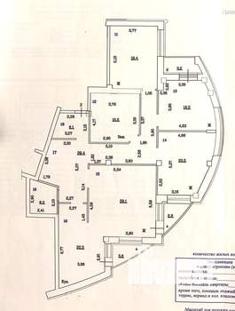 5-к квартира, вторичка, 162м2, 3/17 этаж