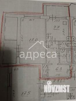 1-к квартира, вторичка, 37м2, 2/9 этаж