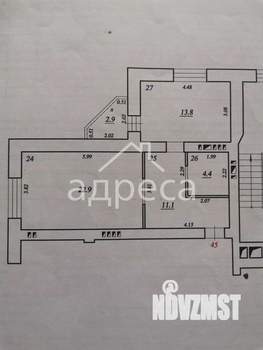 1-к квартира, вторичка, 53м2, 10/16 этаж