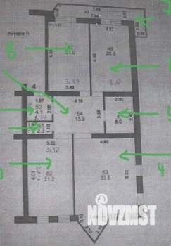 3-к квартира, вторичка, 124м2, 5/10 этаж