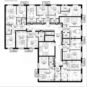 3-к квартира, вторичка, 77м2, 2/8 этаж