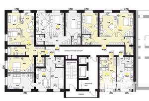 3-к квартира, вторичка, 76м2, 4/16 этаж