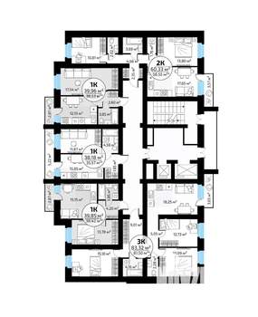 1-к квартира, вторичка, 38м2, 15/18 этаж