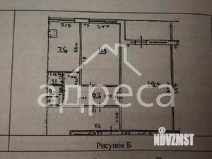 2-к квартира, вторичка, 45м2, 4/9 этаж