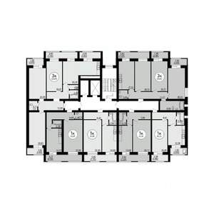 1-к квартира, вторичка, 56м2, 1/8 этаж