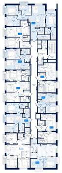 3-к квартира, вторичка, 70м2, 8/19 этаж