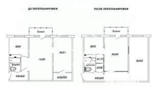 2-к квартира, вторичка, 41м2, 4/5 этаж