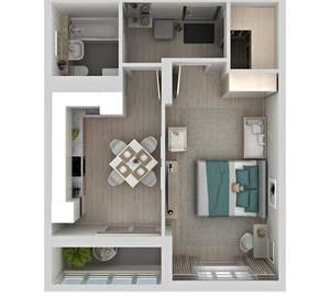 1-к квартира, вторичка, 40м2, 13/24 этаж