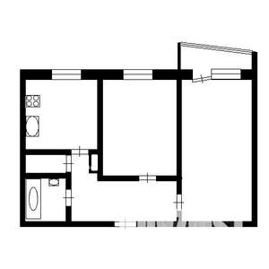 2-к квартира, вторичка, 48м2, 4/5 этаж