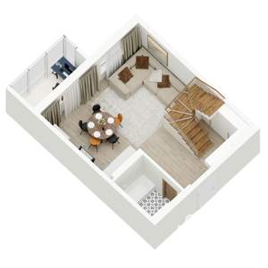 2-к квартира, строящийся дом, 104м2, 26/27 этаж