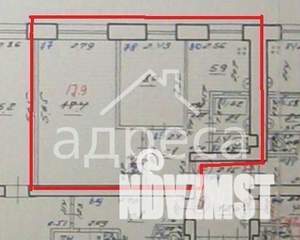 2-к квартира, вторичка, 40м2, 1/5 этаж