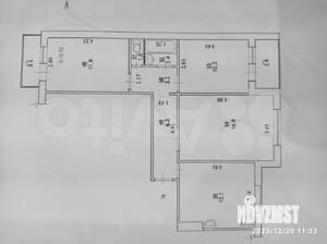 3-к квартира, вторичка, 67м2, 8/10 этаж