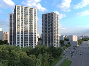 1-к квартира, вторичка, 41м2, 14/25 этаж