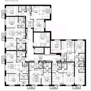 2-к квартира, вторичка, 58м2, 6/8 этаж