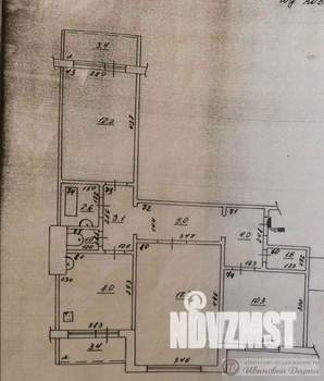 3-к квартира, вторичка, 65м2, 6/9 этаж