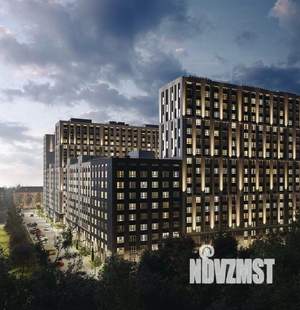 1-к квартира, строящийся дом, 50м2, 1/9 этаж