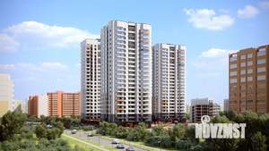 2-к квартира, строящийся дом, 64м2, 7/23 этаж
