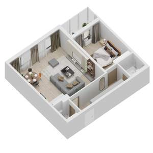 2-к квартира, строящийся дом, 79м2, 23/27 этаж