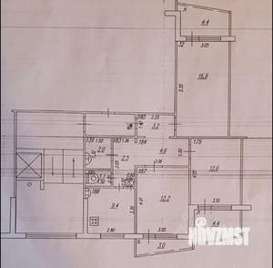 3-к квартира, вторичка, 65м2, 3/9 этаж