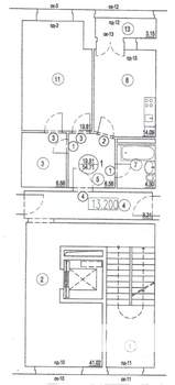 1-к квартира, вторичка, 55м2, 6/12 этаж