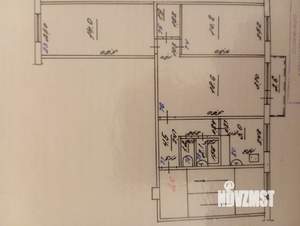 3-к квартира, вторичка, 58м2, 2/5 этаж
