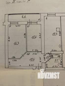 2-к квартира, вторичка, 66м2, 4/11 этаж