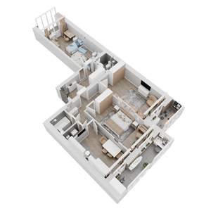 3-к квартира, вторичка, 106м2, 8/8 этаж