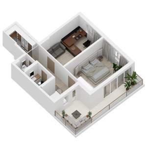 3-к квартира, строящийся дом, 173м2, 26/27 этаж