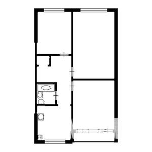 3-к квартира, вторичка, 64м2, 2/5 этаж