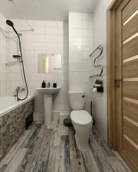 1-к квартира, вторичка, 44м2, 3/17 этаж