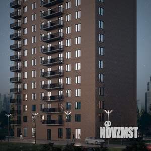 3-к квартира, строящийся дом, 82м2, 9/17 этаж