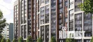 1-к квартира, строящийся дом, 43м2, 6/12 этаж
