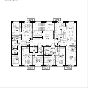 2-к квартира, вторичка, 62м2, 4/8 этаж