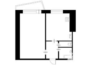 1-к квартира, вторичка, 34м2, 8/9 этаж