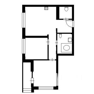 2-к квартира, вторичка, 44м2, 3/9 этаж