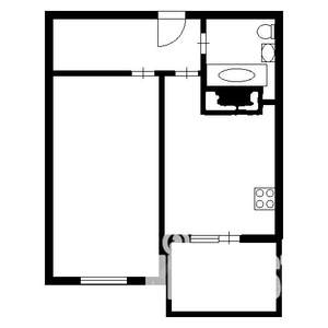 1-к квартира, вторичка, 40м2, 13/27 этаж