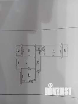 3-к квартира, вторичка, 69м2, 1/5 этаж