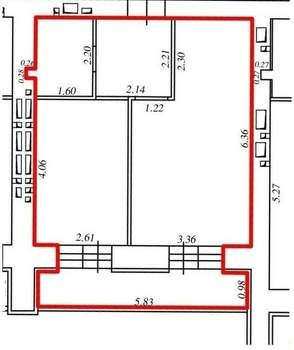 1-к квартира, вторичка, 43м2, 12/17 этаж