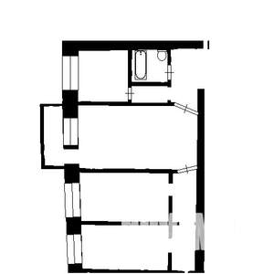 2-к квартира, вторичка, 42м2, 2/5 этаж