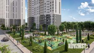 3-к квартира, строящийся дом, 78м2, 12/25 этаж