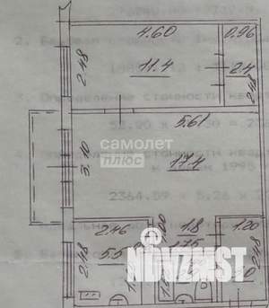 2-к квартира, вторичка, 45м2, 2/5 этаж