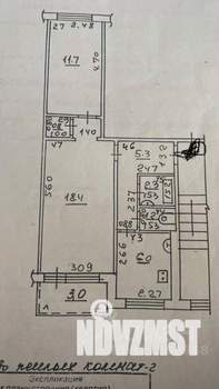 2-к квартира, вторичка, 48м2, 4/5 этаж