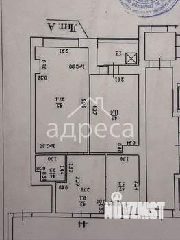 1-к квартира, вторичка, 44м2, 10/22 этаж