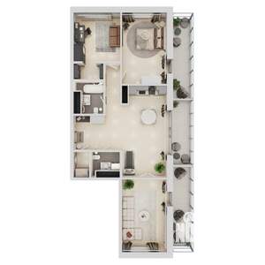 3-к квартира, вторичка, 124м2, 14/37 этаж