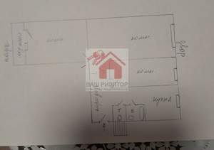 3-к квартира, вторичка, 58м2, 9/9 этаж
