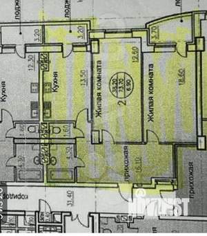 2-к квартира, вторичка, 78м2, 9/18 этаж