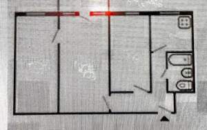 3-к квартира, вторичка, 56м2, 5/5 этаж