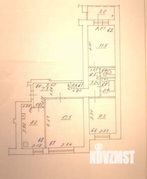 3-к квартира, вторичка, 65м2, 7/9 этаж